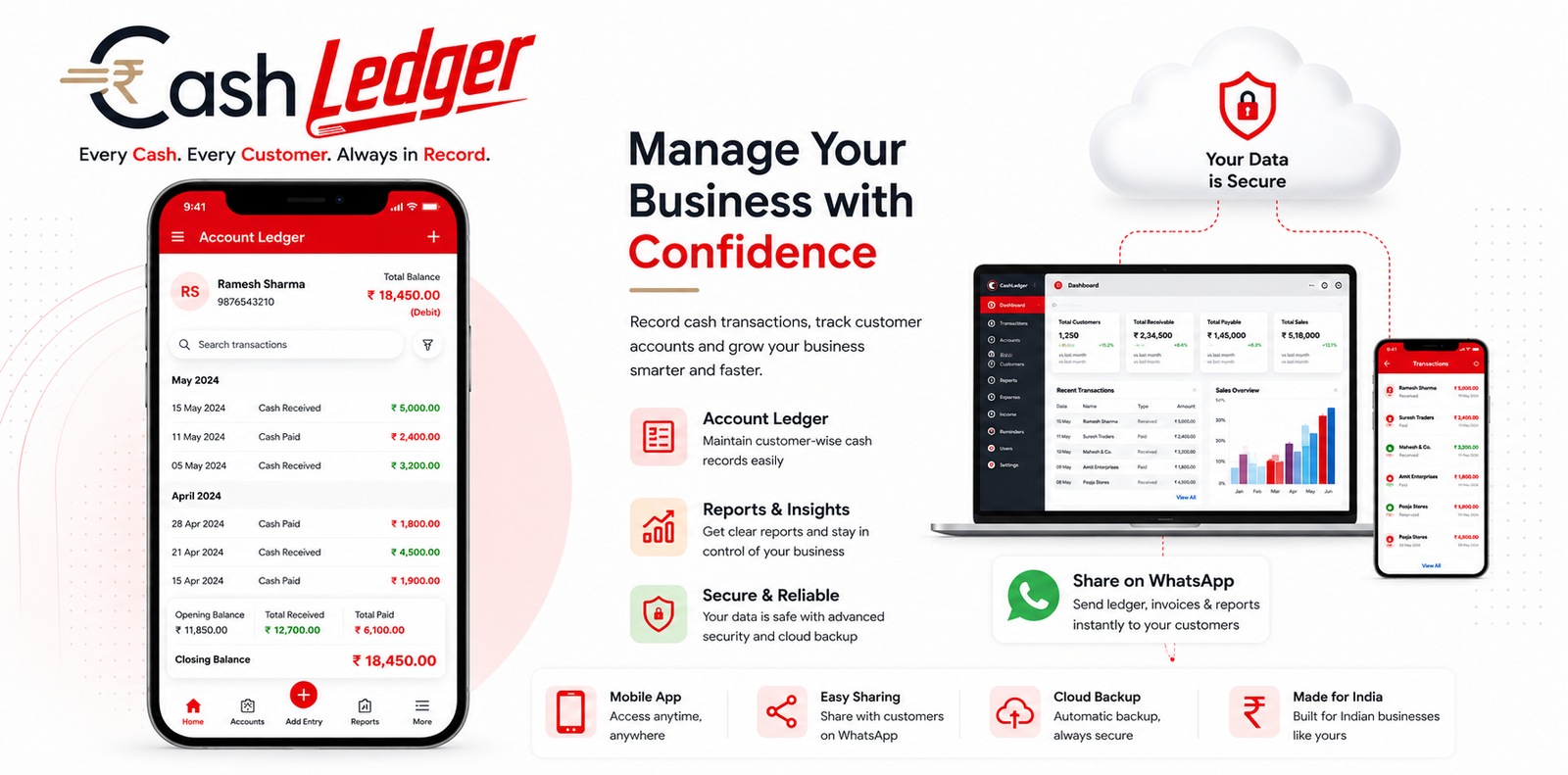 Cash Ledger overview
